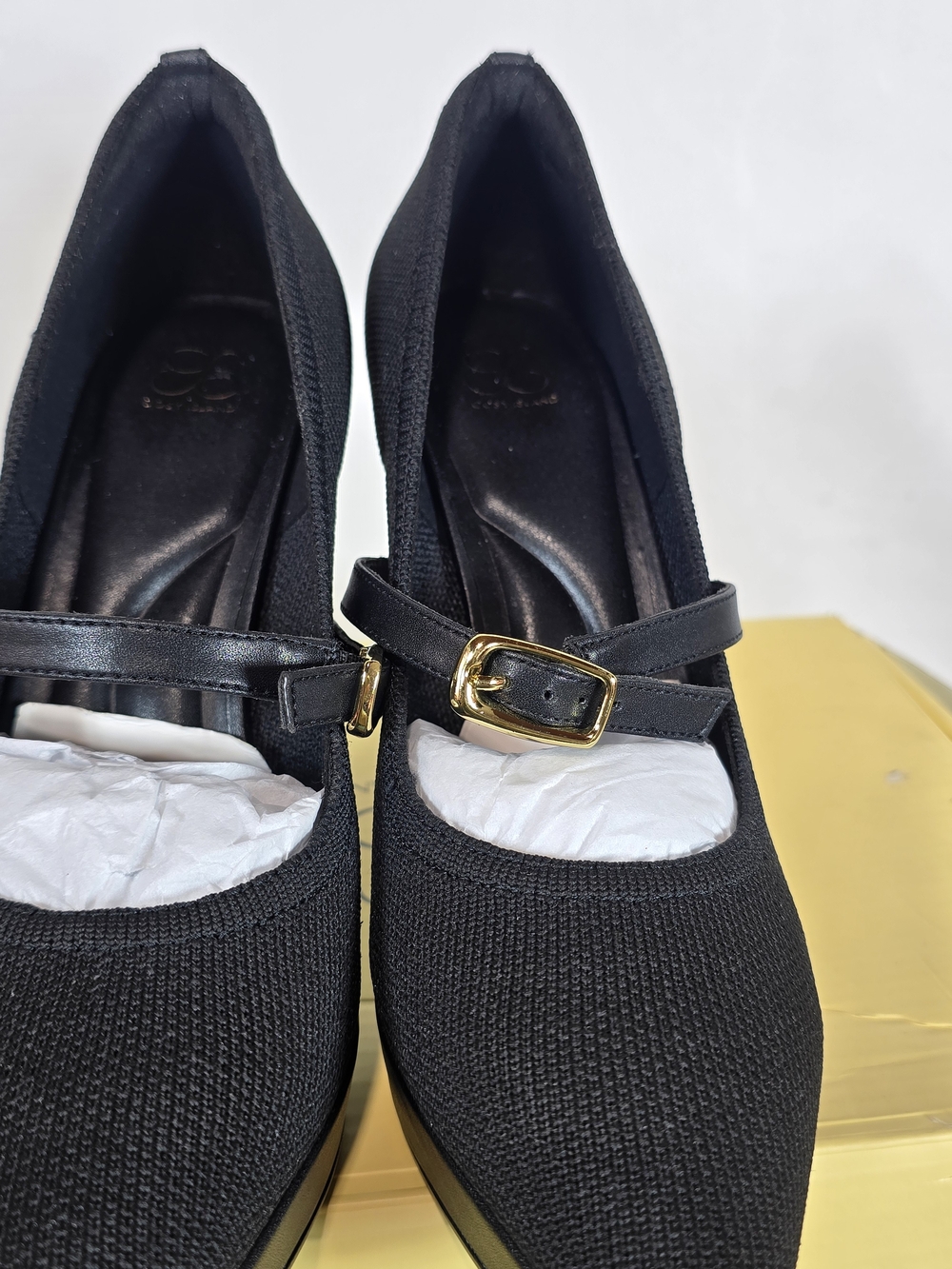 Cosy Island Classic Black Mary Jane High Heel Stiletto Pumps Size 7 - Picture 11 of 16